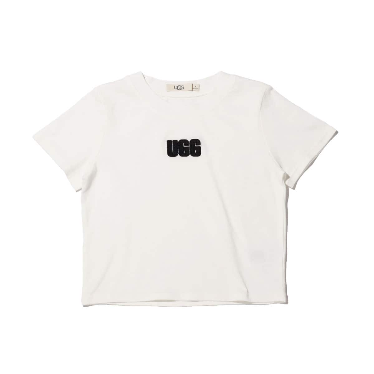 UGG LOGO EMBROI MINI TEE WHITE 20SS-S_photo_large