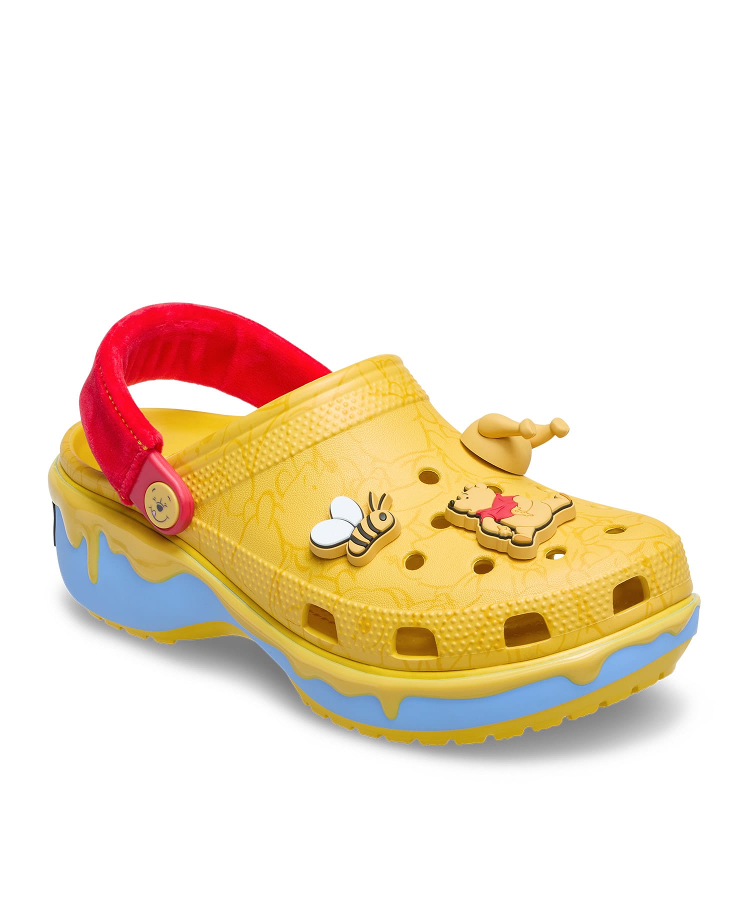 crocs Women's Winnie The Pooh Classic Platform Clog MULTI