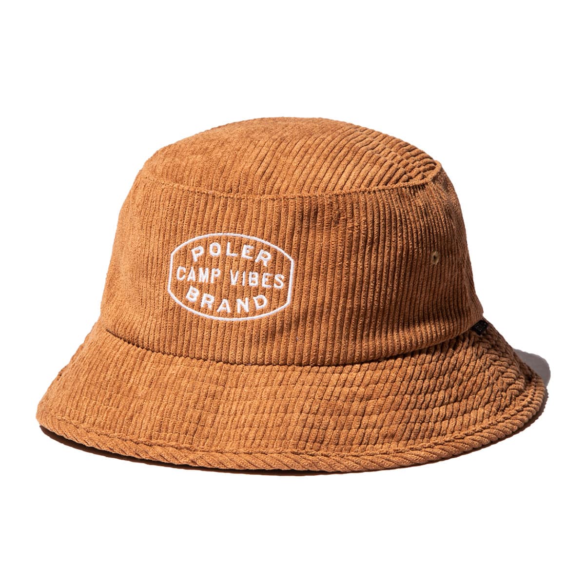 POLER VIBES BRAND BUCKET HAT BROWN 21SU-Iのメイン画像