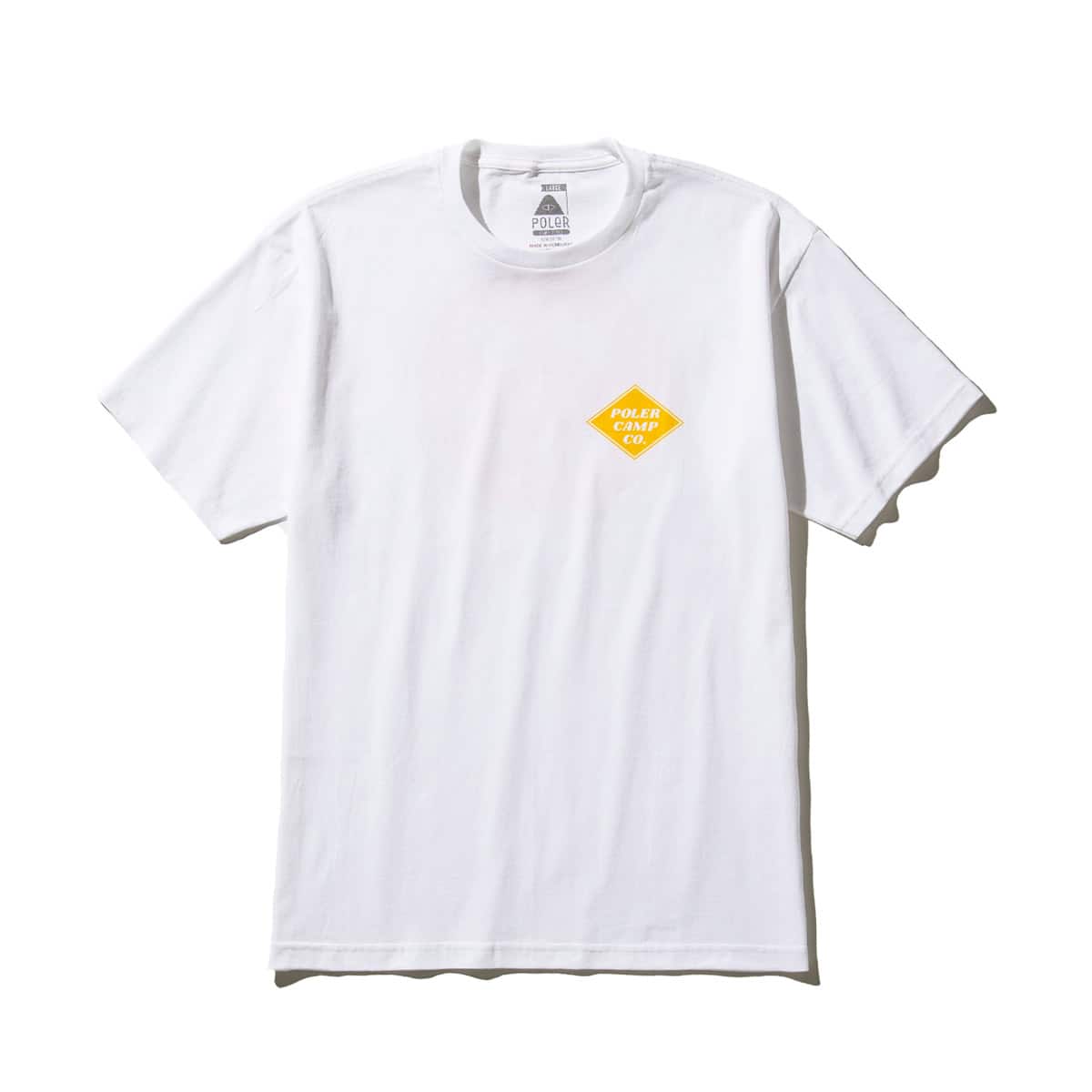 POLER HAPPY CAMPER TEE WHITE 21SU-Iのメイン画像