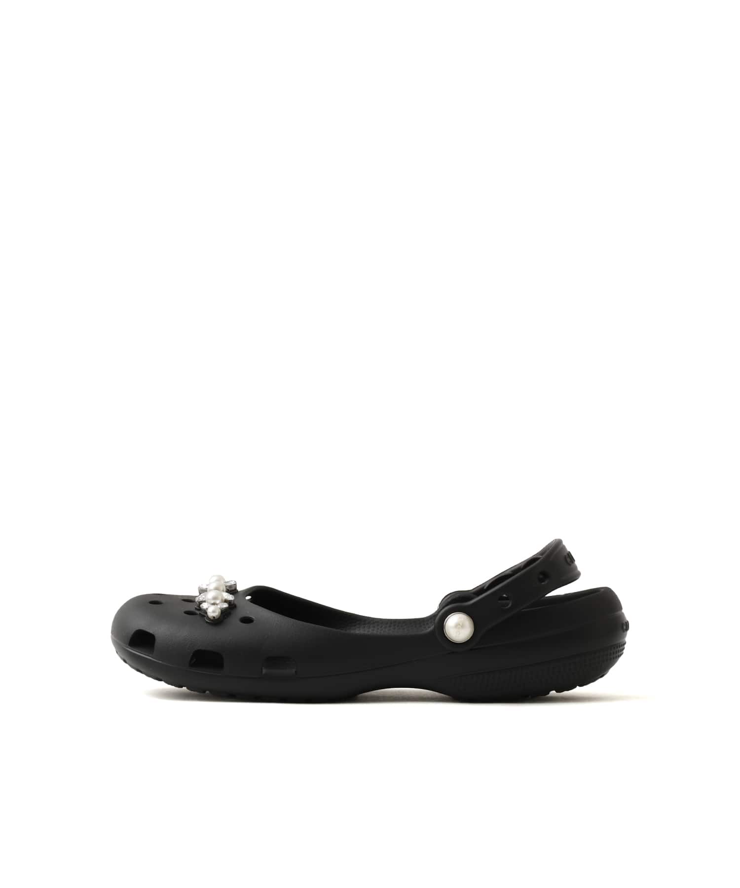 crocs Classic Pearls Ballet Blackのメイン画像
