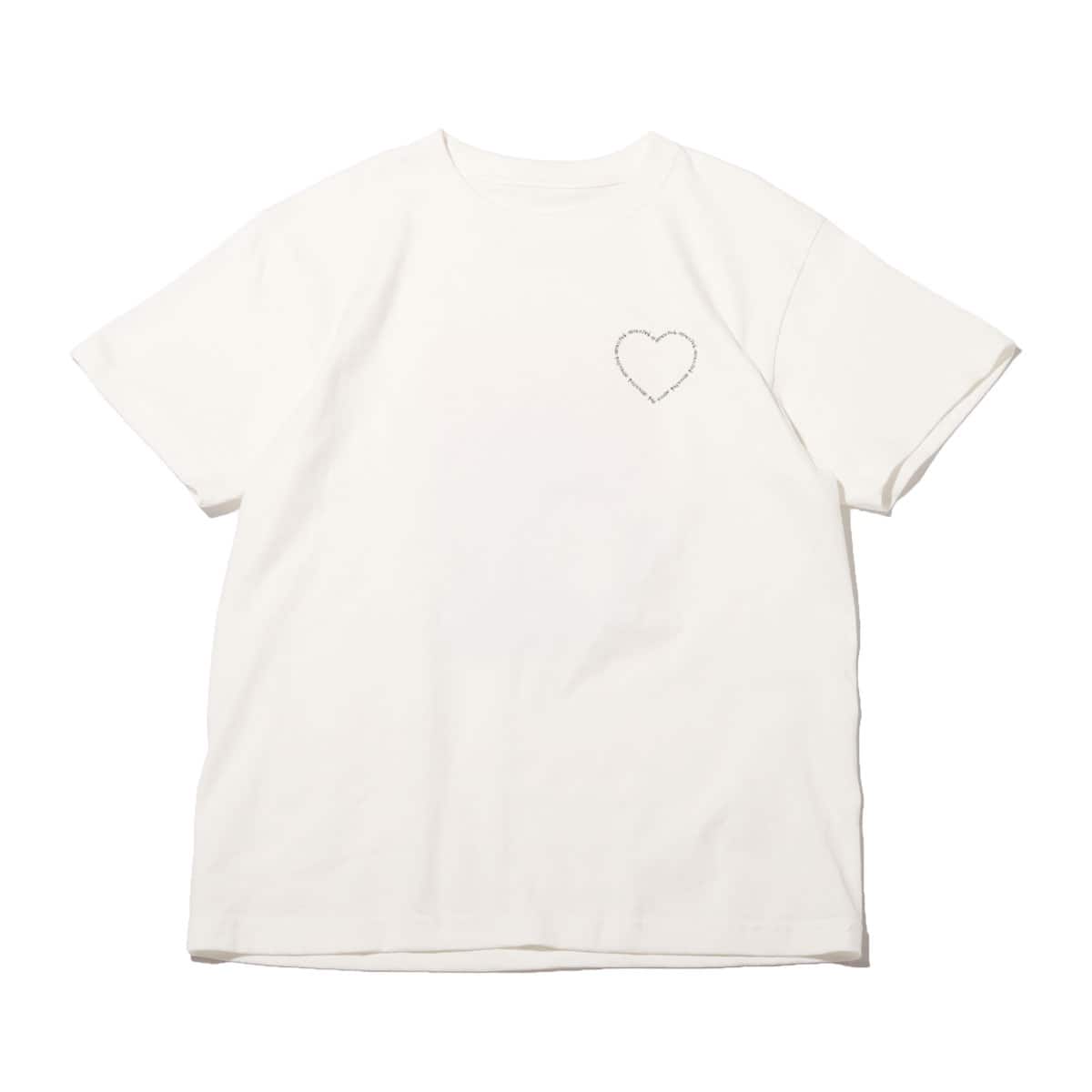 89xiiitokyo×atmos pink コラボTシャツ WHITEのメイン画像