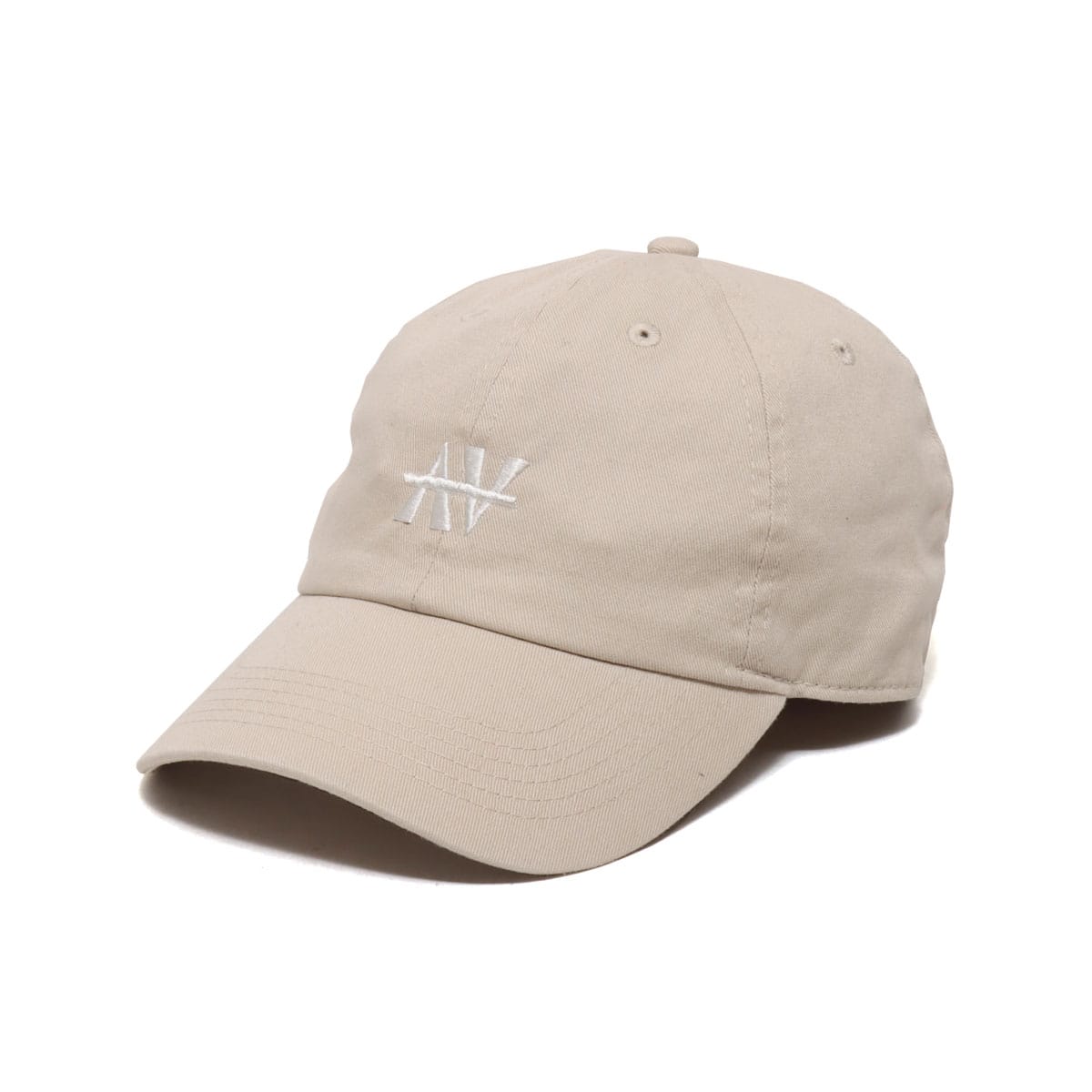 acane × atmos pink ロゴキャップ BEIGEのメイン画像