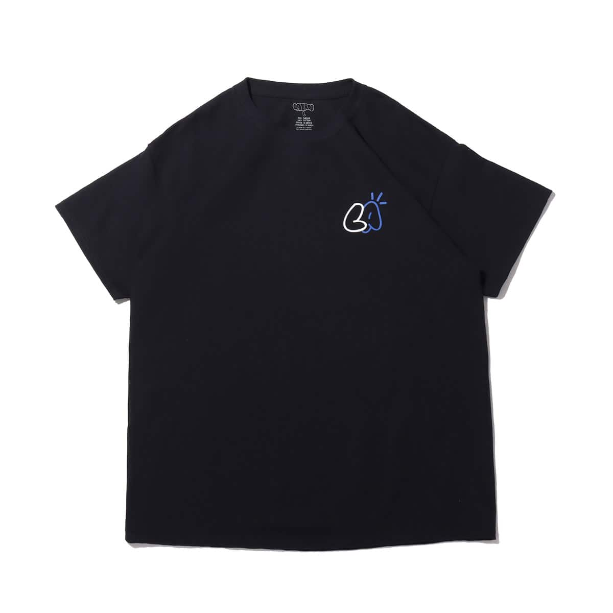 atmos x LABROS LOGO TEE BLACK