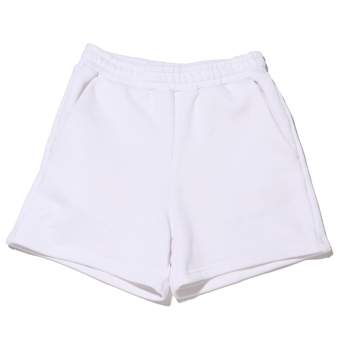 atmos pink バックロゴ刺繍 スウェット ショートパンツ WHITE 21SP-I_photo_large