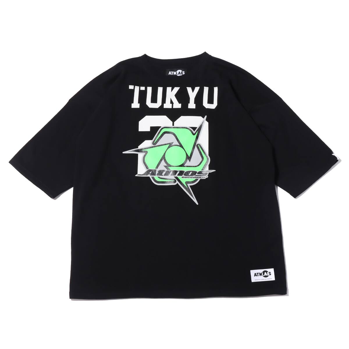 atmos × GUCCIMAZE OVERPRINT TEE BLACK 21SU-I_photo_large