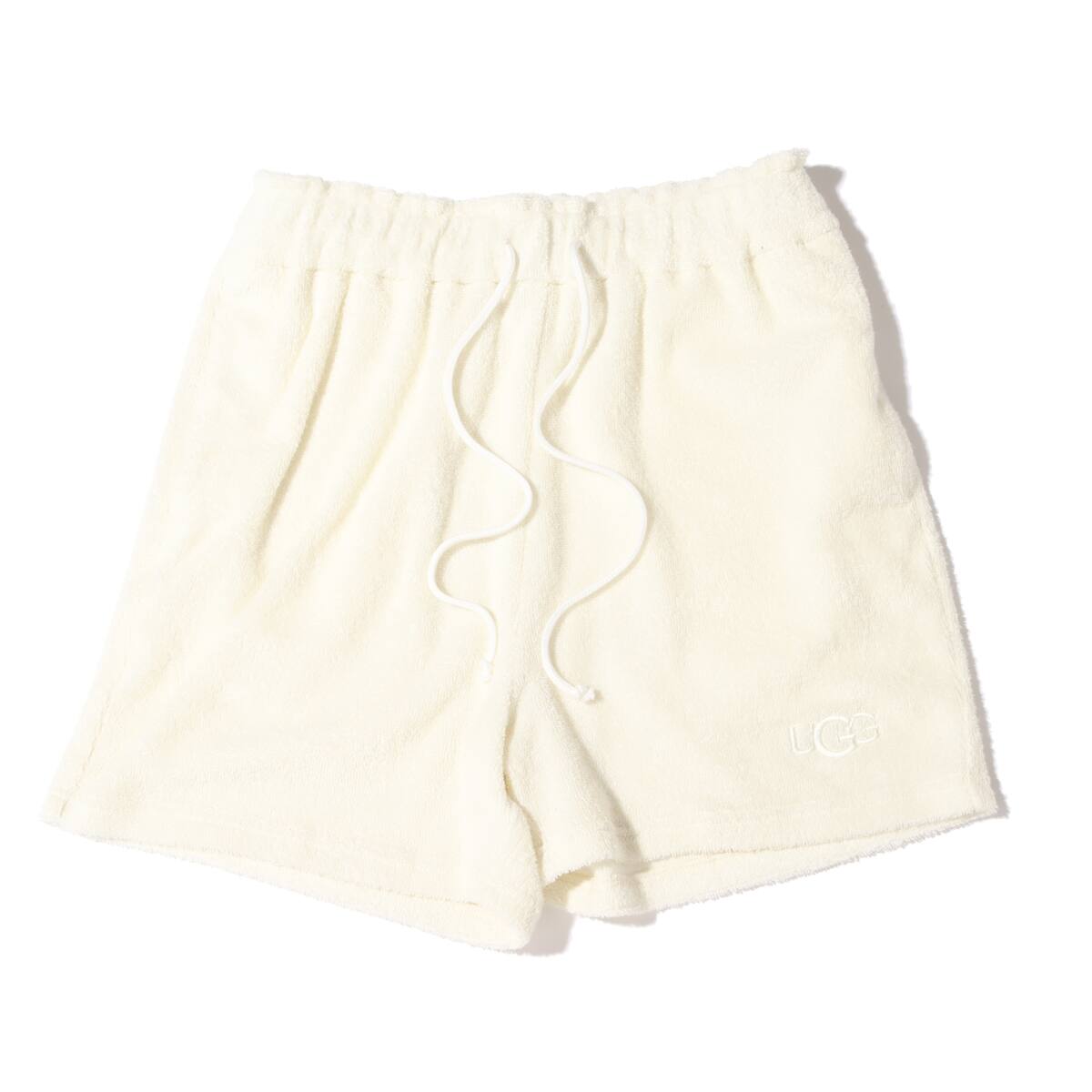 UGG 裾ロゴ パイル ショートパンツ IVORY 21SU-I_photo_large