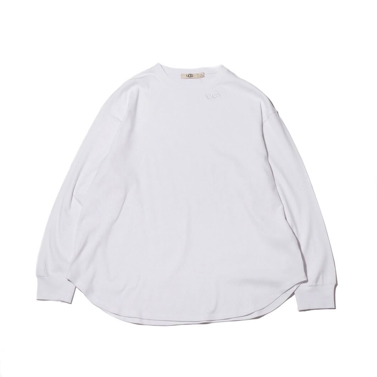 UGG ネックロゴ リブプルオーバー WHITE 21SU-I_photo_large