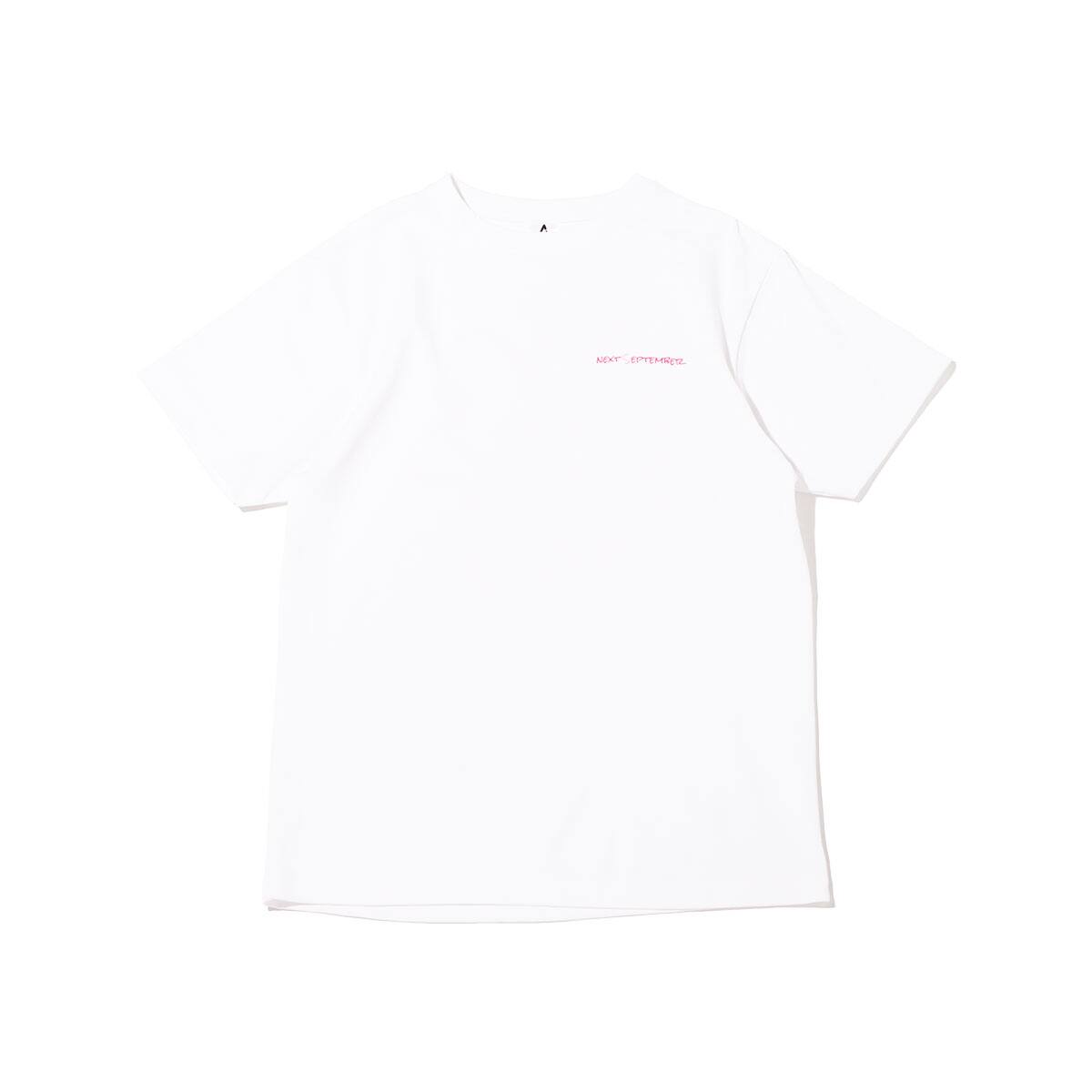 菅沼ゆり × atmos pink サスティナT WHITEのメイン画像