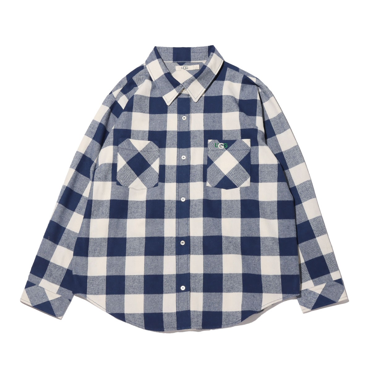 UGG チェックシャツ NAVY 21SS-I_photo_large
