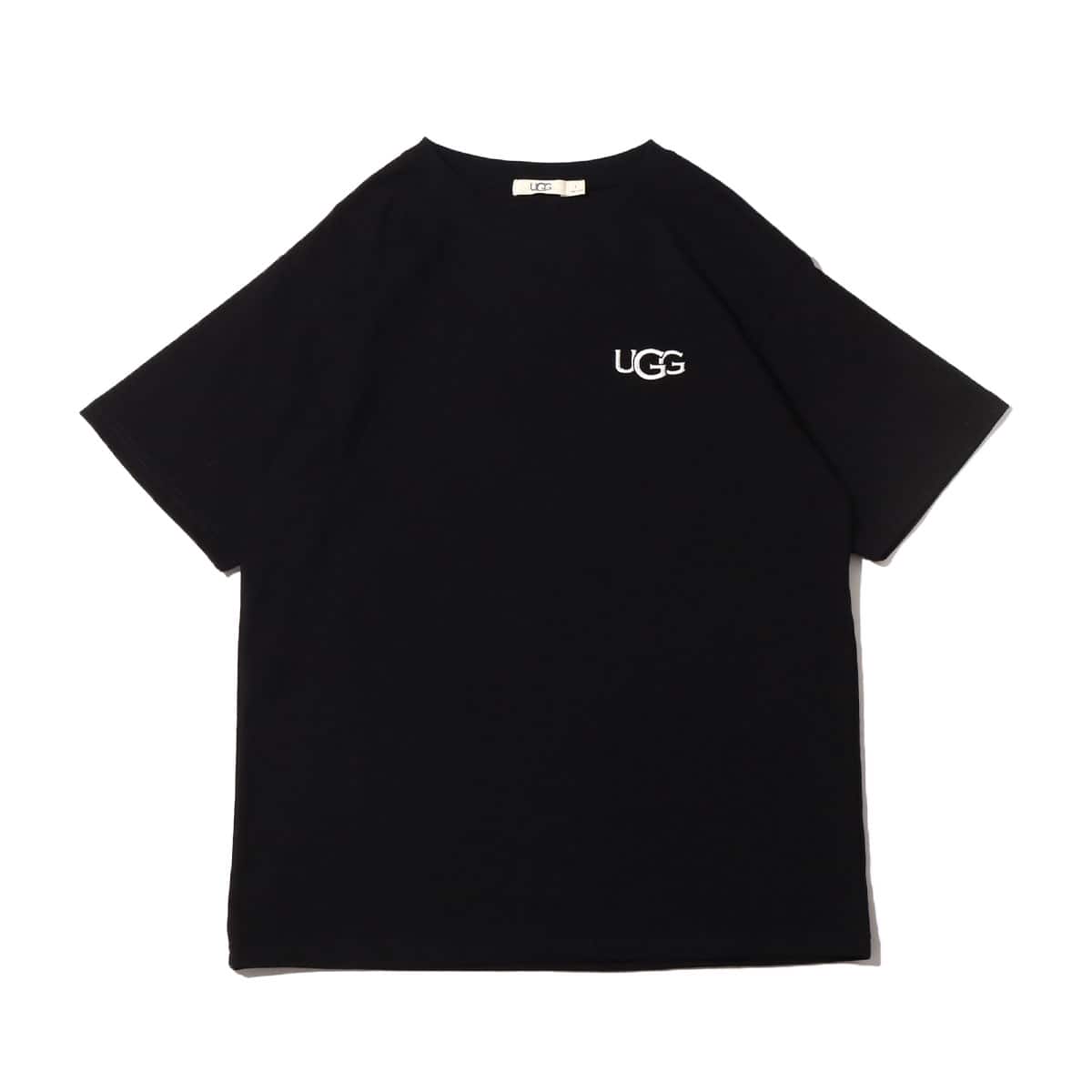 UGG ロゴ刺繍 Tシャツ BLACK 21SS-I_photo_large