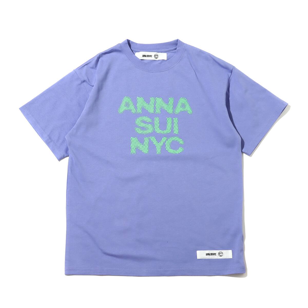 ANNA SUI NYC 発泡 ロゴTシャツ PURPLE 22FA-I_photo_large