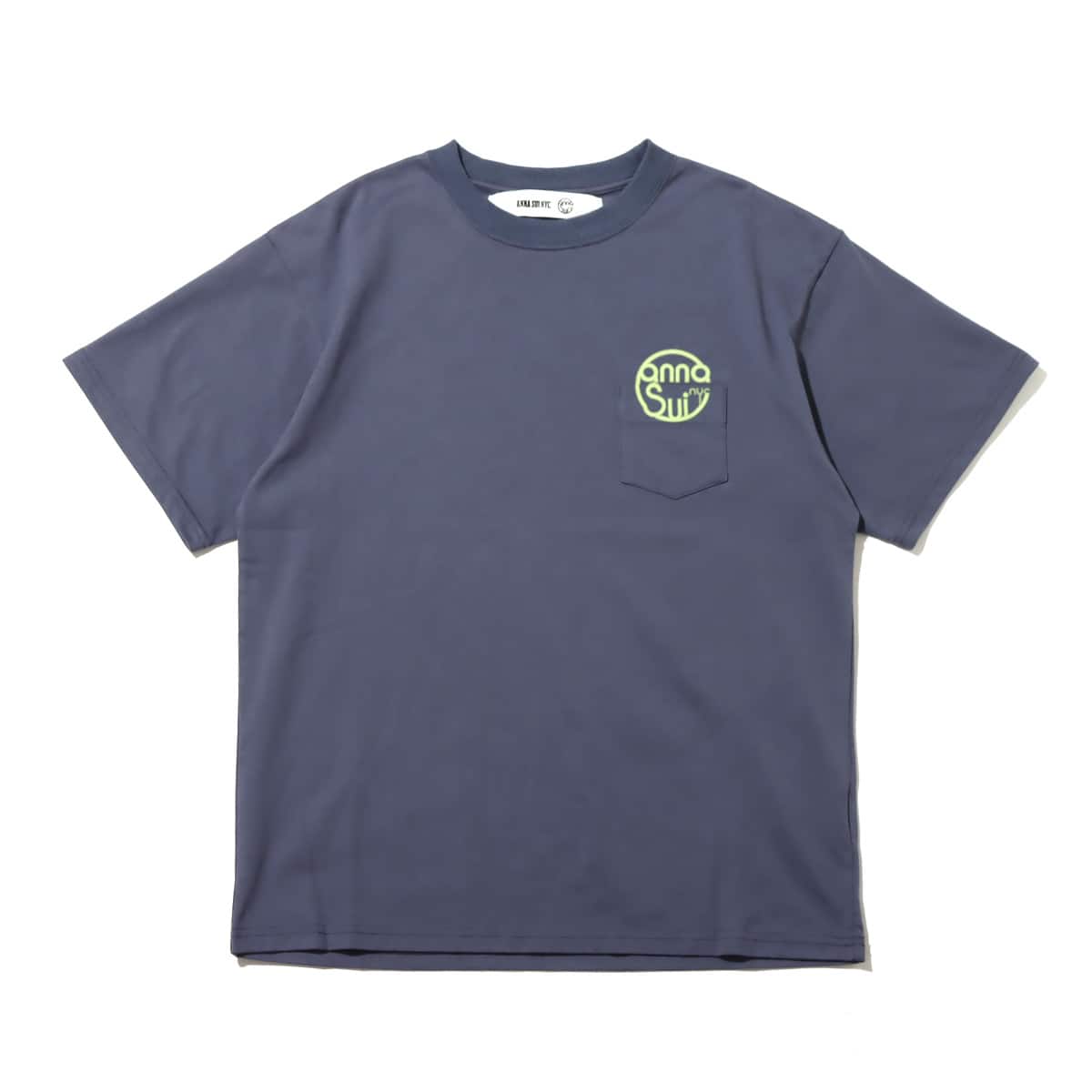 ANNA SUI NYC ポケットロゴTシャツ NAVY 22FA-I_photo_large