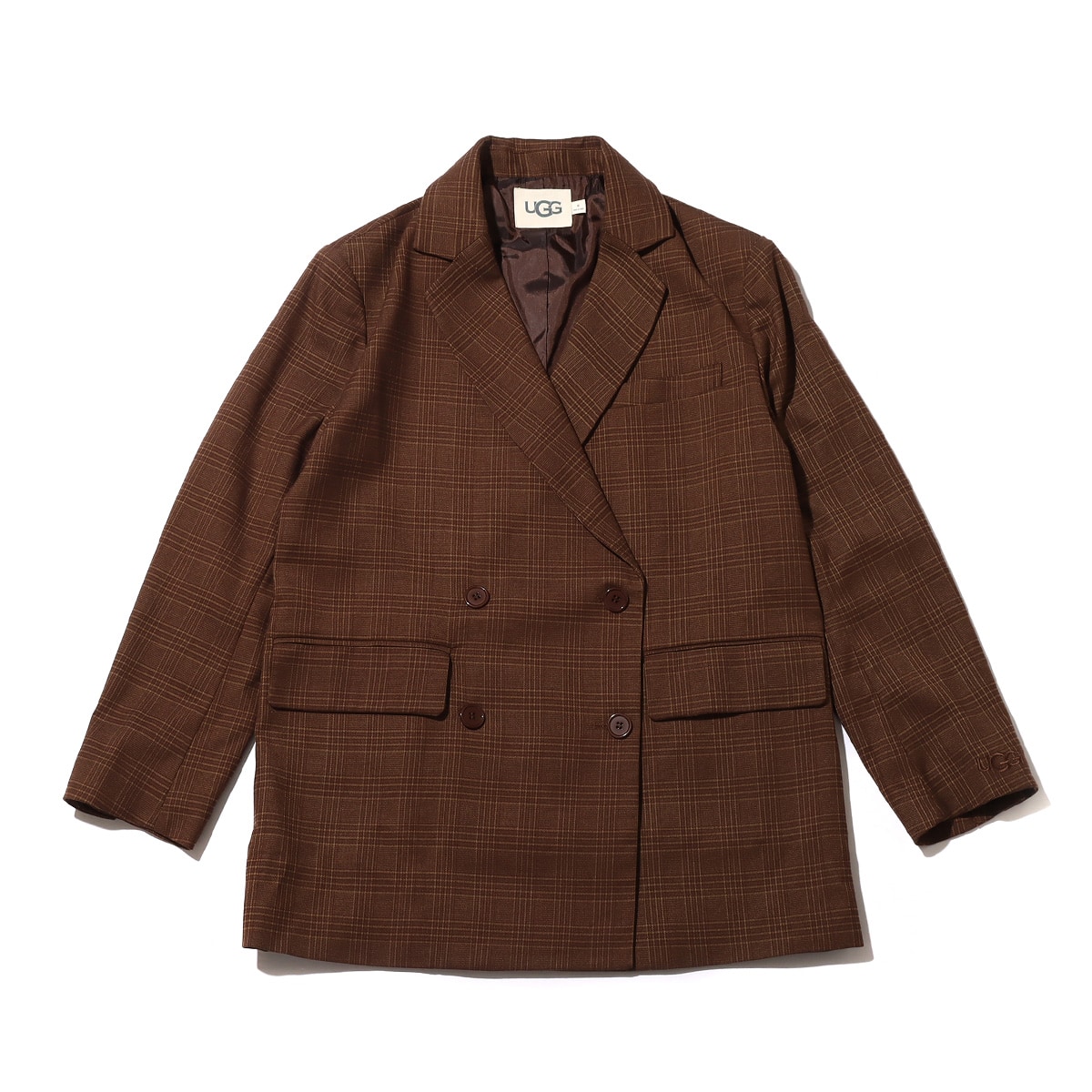 UGG ダブルテーラードジャケット BROWN 22FW-I_photo_large