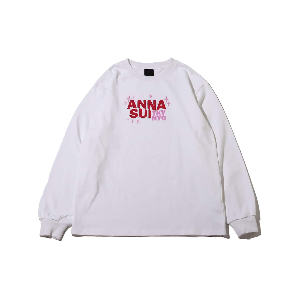 ANNA SUI Archive Y2K風ロゴ ロンT WHITE 22SU-I
