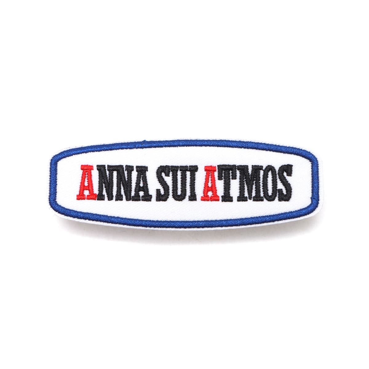 ANNASUI ×ATMOS ロゴ ワッペン BLUEのメイン画像