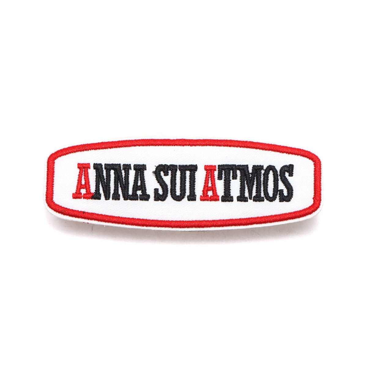ANNASUI ×ATMOS ロゴ ワッペン REDのメイン画像