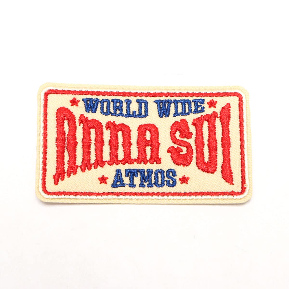 ANNASUI ×ATMOS ワールドワイド ワッペン REDのメイン画像