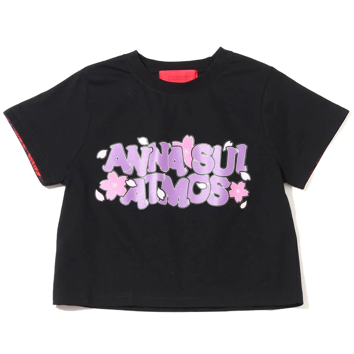 ANNA SUI ATMOS チビＴshirt BLACK 22SP-S