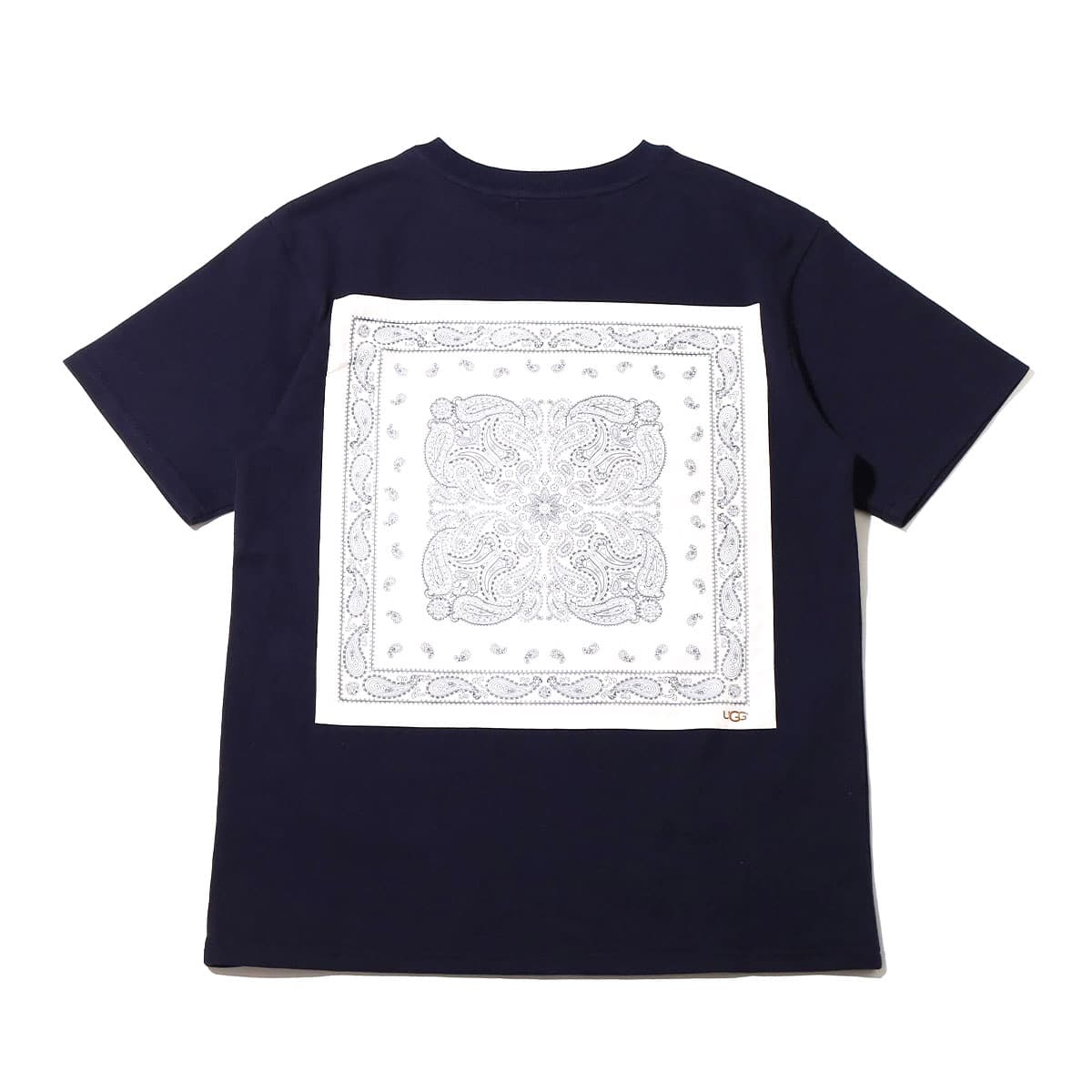 UGG ペイズリーTシャツ NAVY 22SS-I_photo_large