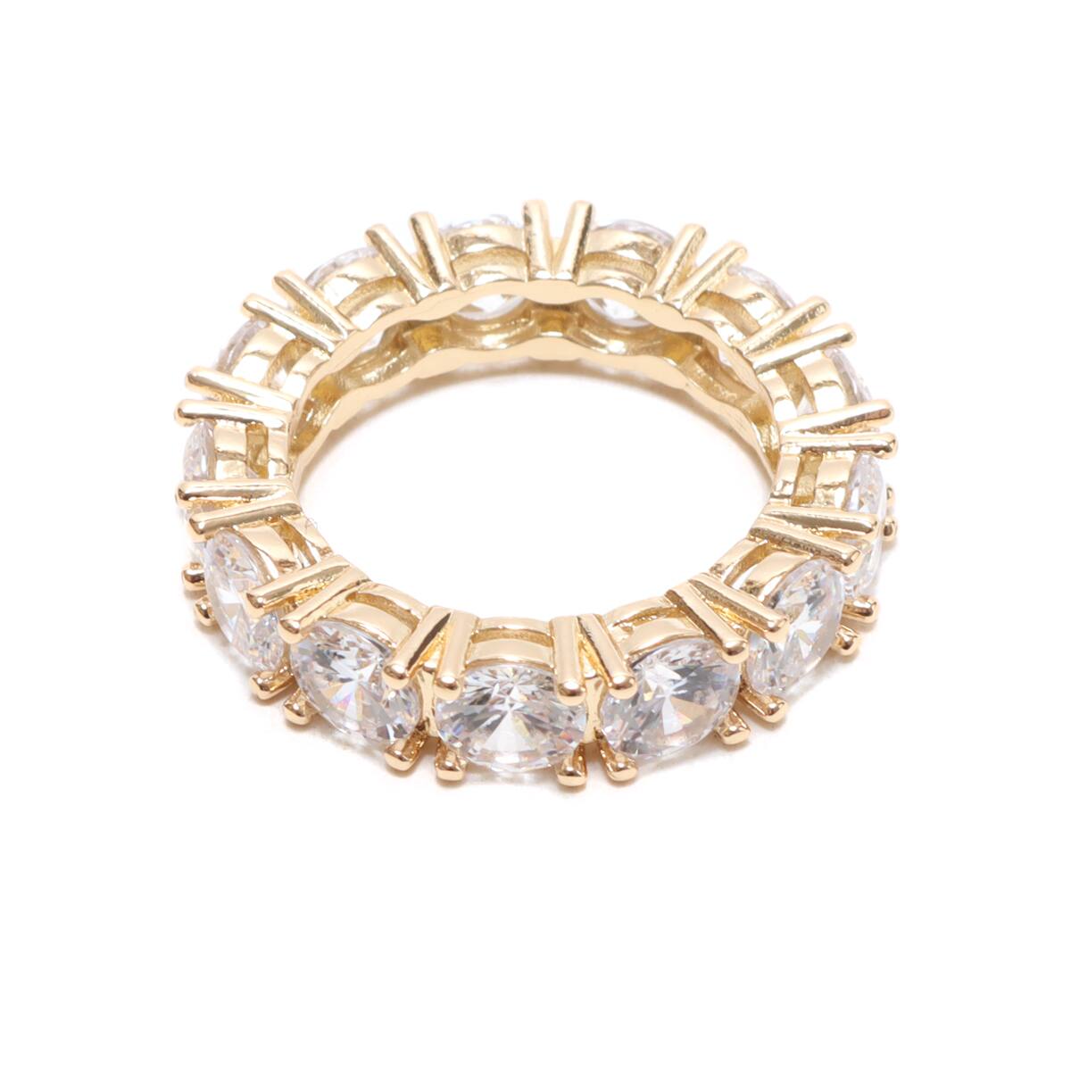 atmos pink ビジューリング GOLDのメイン画像