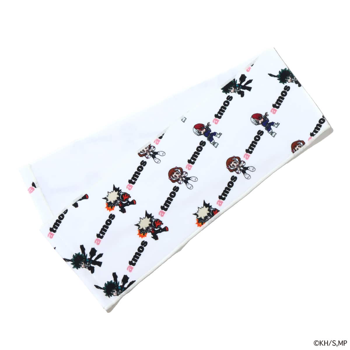 atmos pink × MY HERO ACADEMIA マフラータオル 雄英高校 1年A組 WHITEのメイン画像