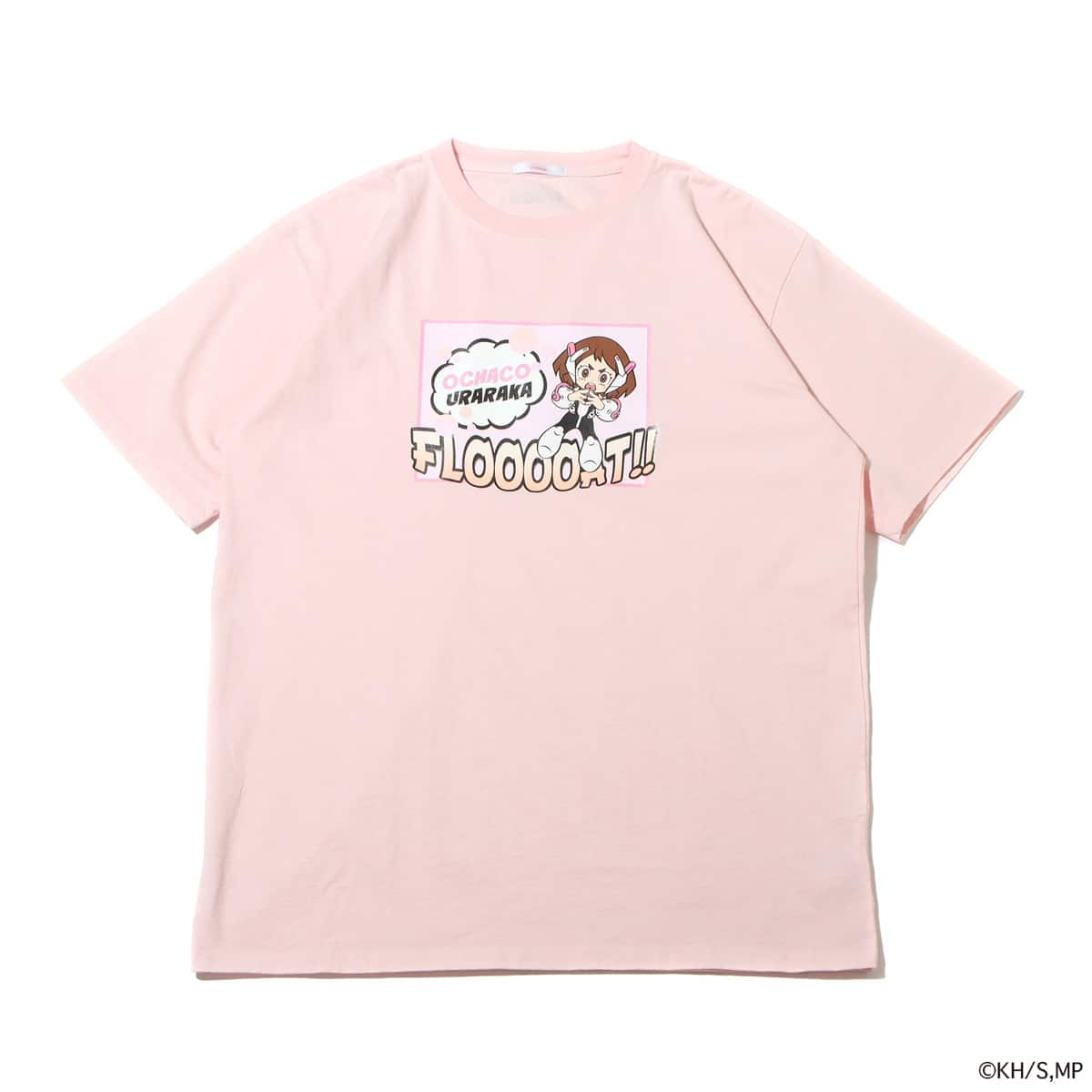 LFYT × 僕のヒーローアカデミア】コラボロゴ Tシャツ 麗日お茶子【L