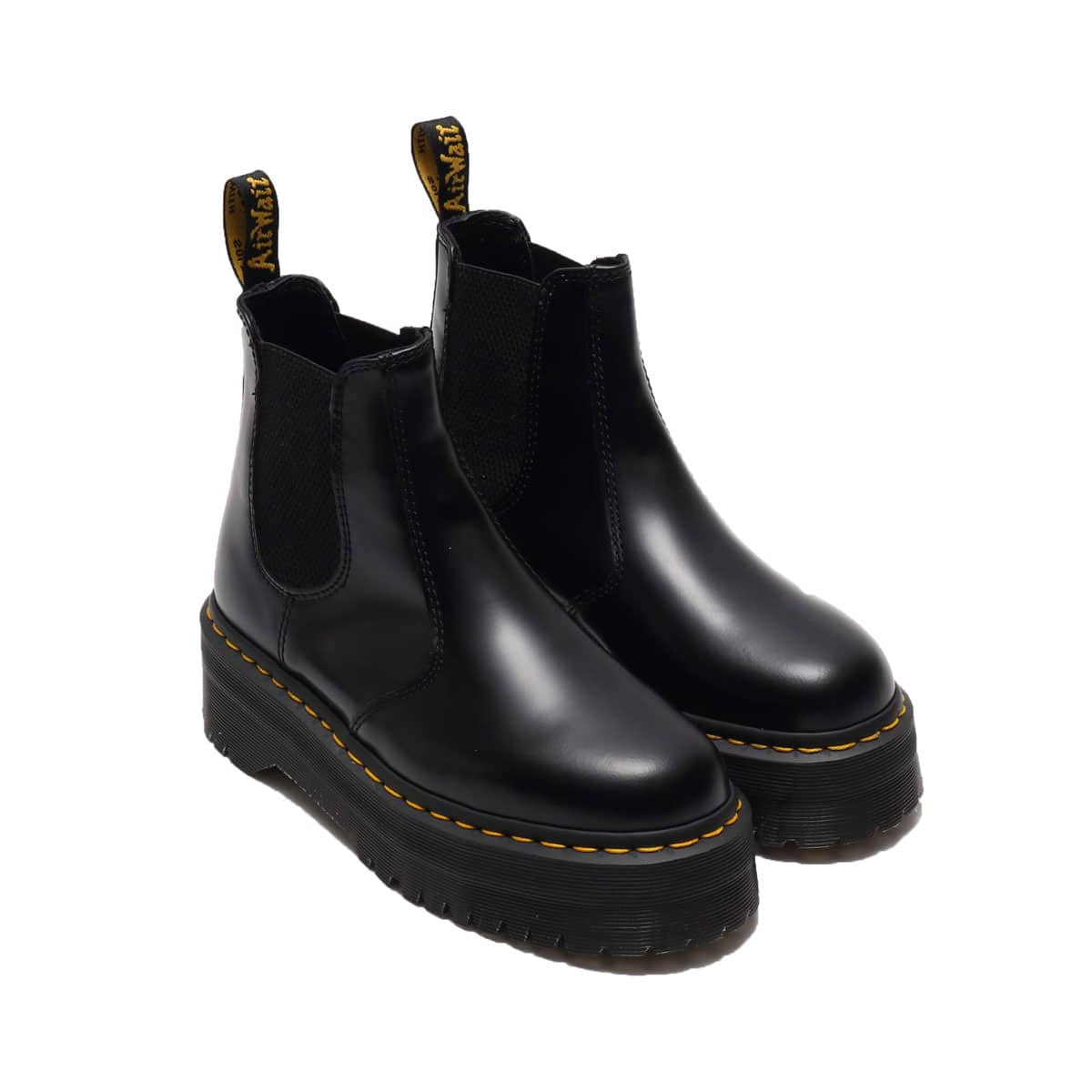 Dr.Martens QUAD RETRO 2976 QUAD BLACK POLISHED SMOOTH 23FW-I