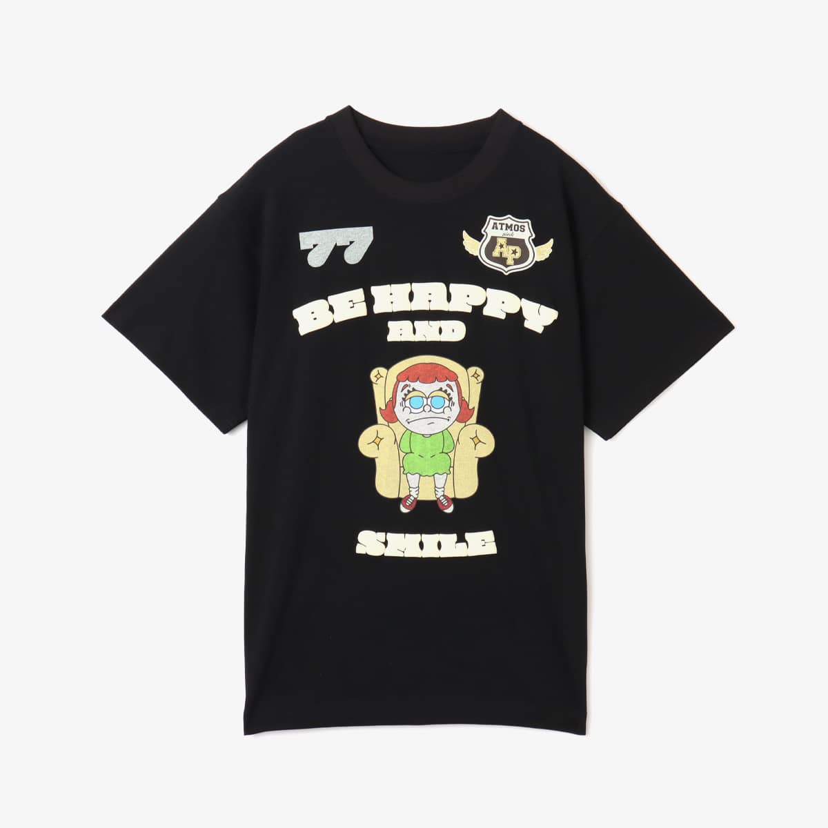 atmos pink x LiLi “Grumpy ” T-shirt(アトモス ピンク X リリ グランピー ティーシャツ)BLACK