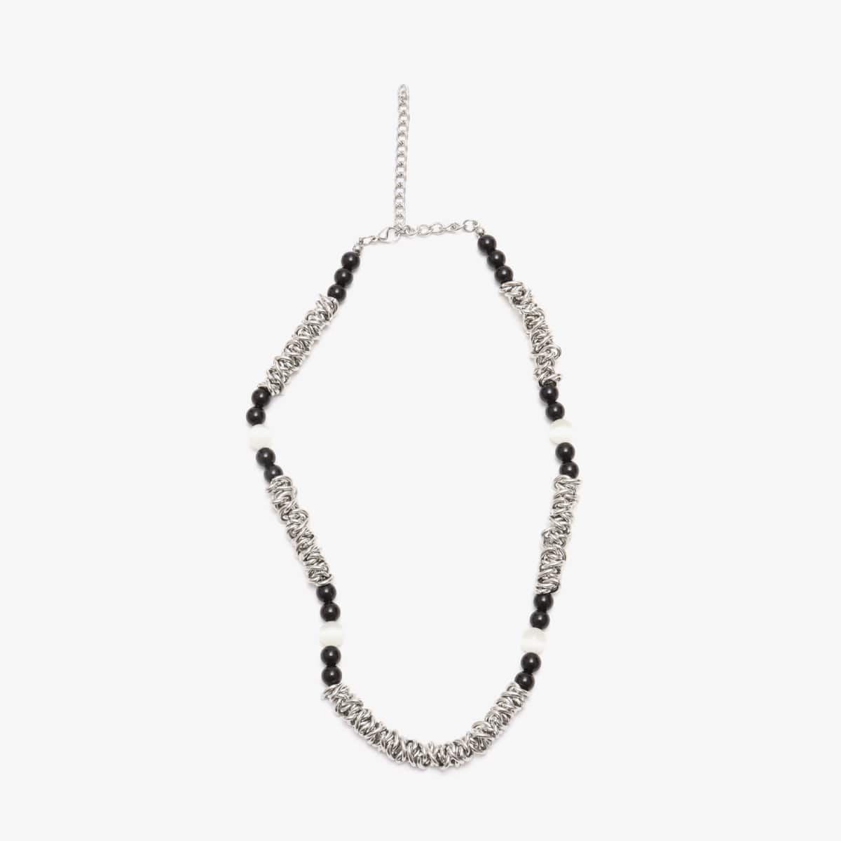 atmos pink Beads Necklace SILVER（アトモス ピンク ビーズ