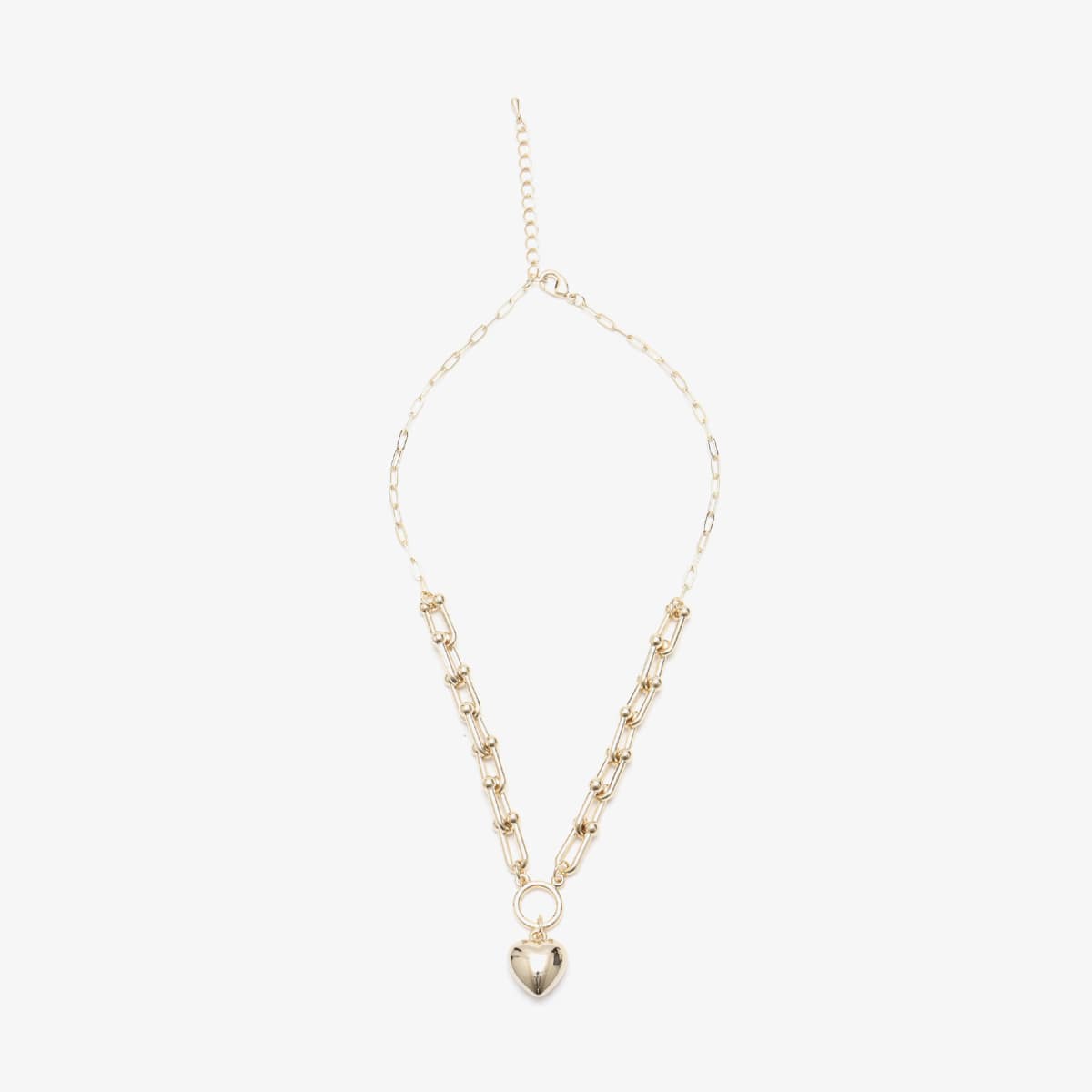 atmos pink Heart Chain Necklace GOLDのメイン画像