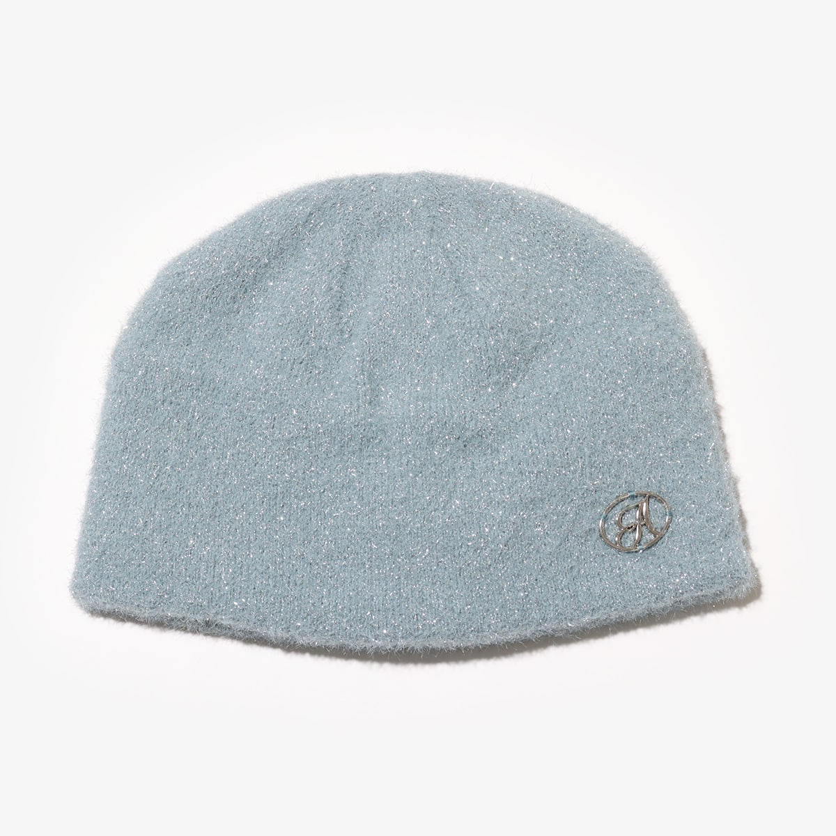 atmos pink Glitter Knit Beanie BLUE のメイン画像