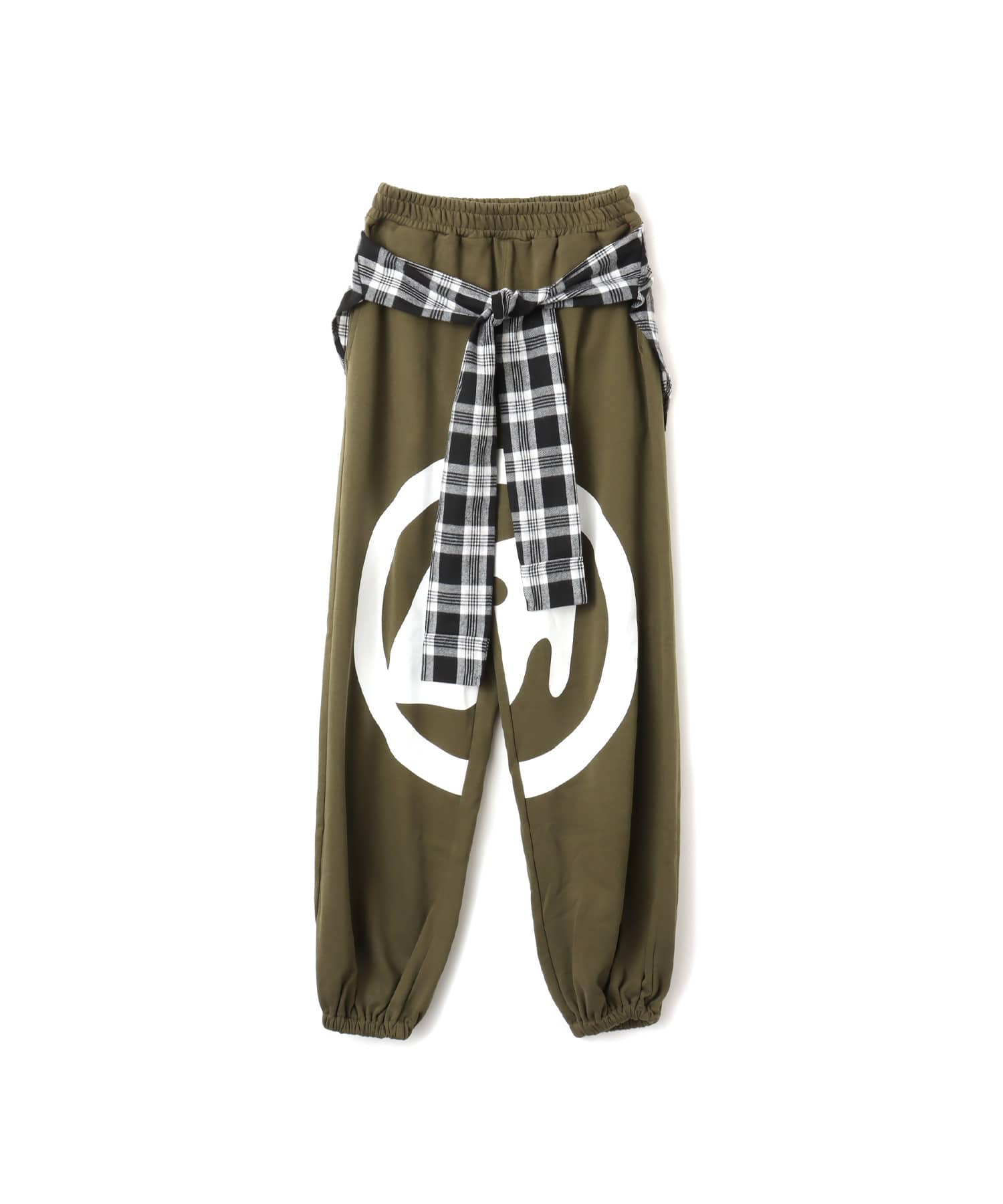 Akanen x atmos pink Naruto Core Pants KHAKIのメイン画像