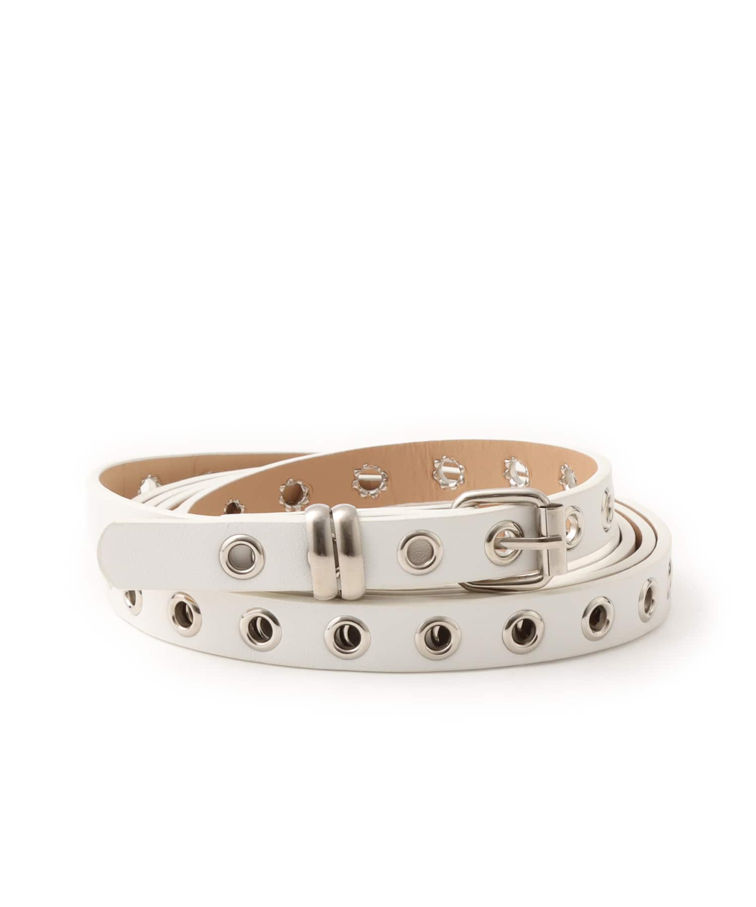 atmos pink Layered Double Belt WHITEのメイン画像
