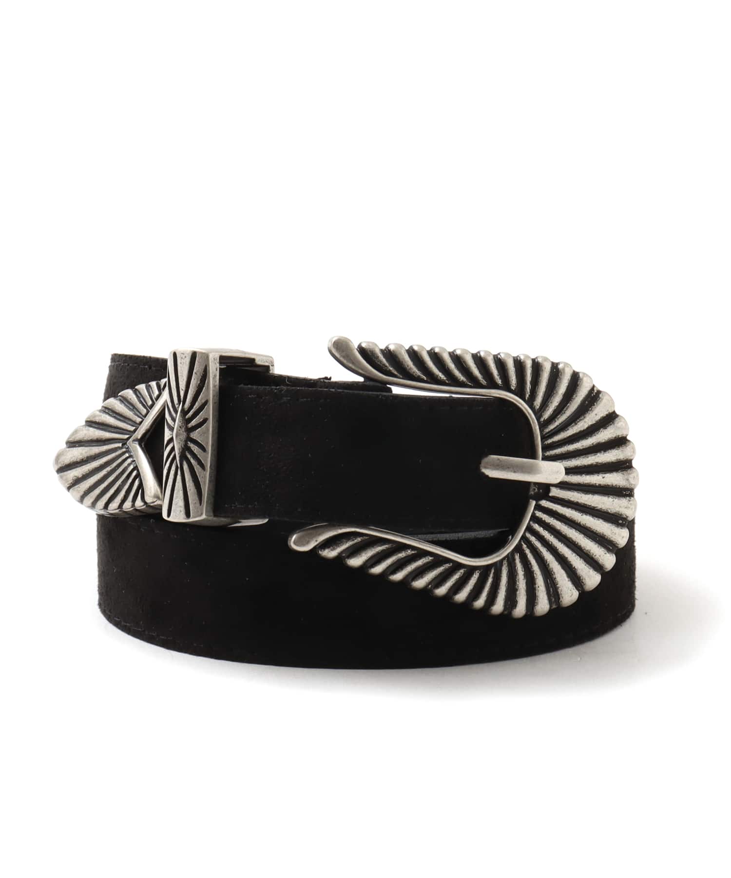 atmos pink Suede Belt BLACKのメイン画像