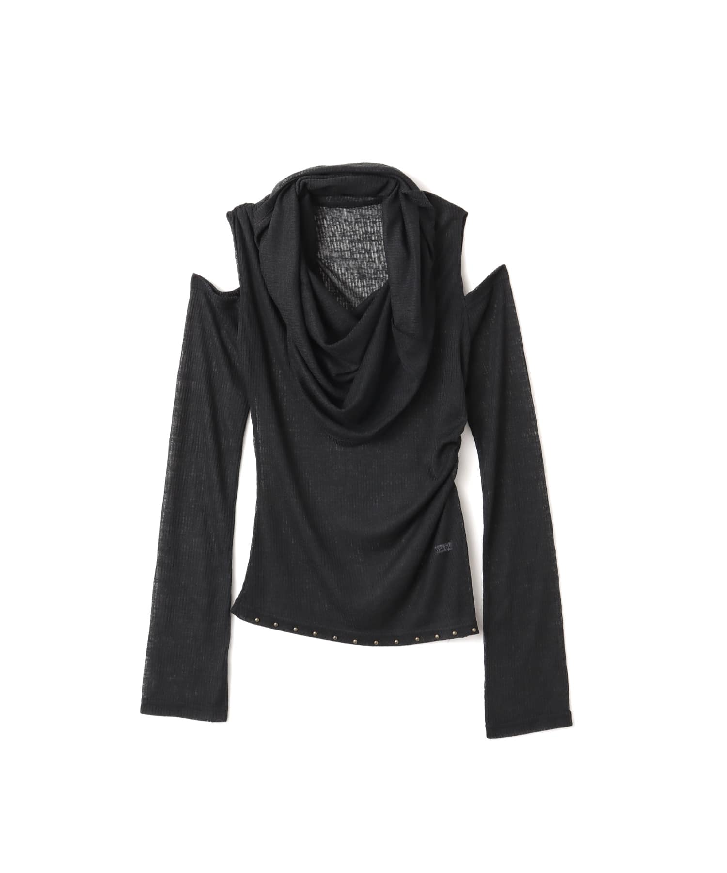 atmos pink See-Through 3-Ways Tops BLACKのメイン画像