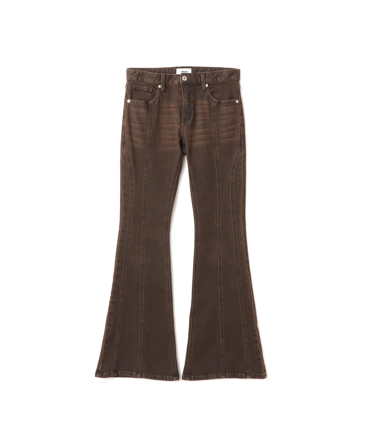 atmos pink Flare Denim Pants BROWNのメイン画像