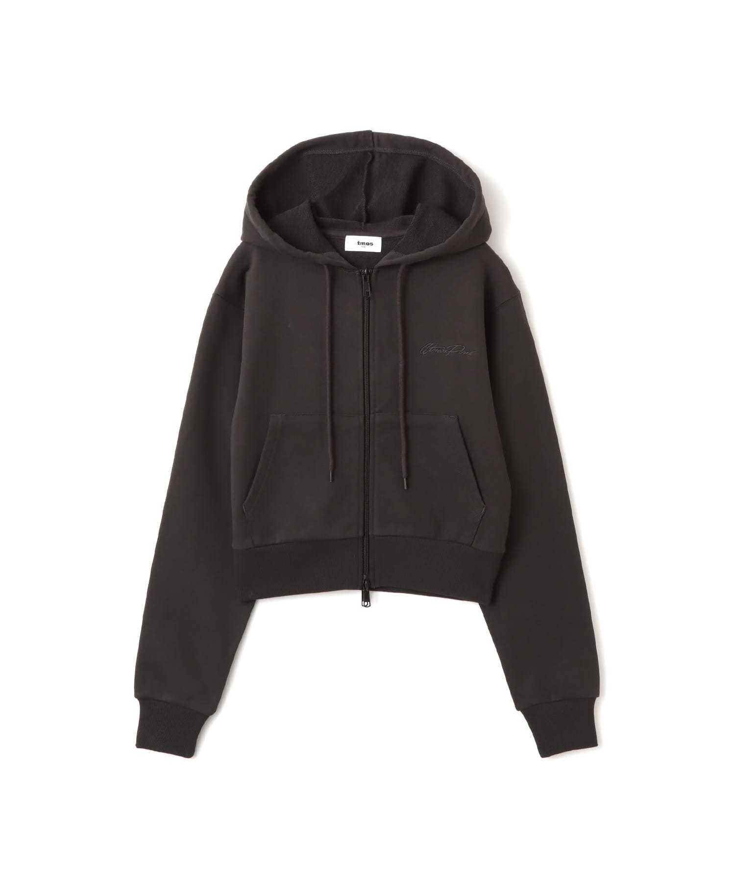 atmos pink Compact Zip Up Hoodie CHARCOALのメイン画像