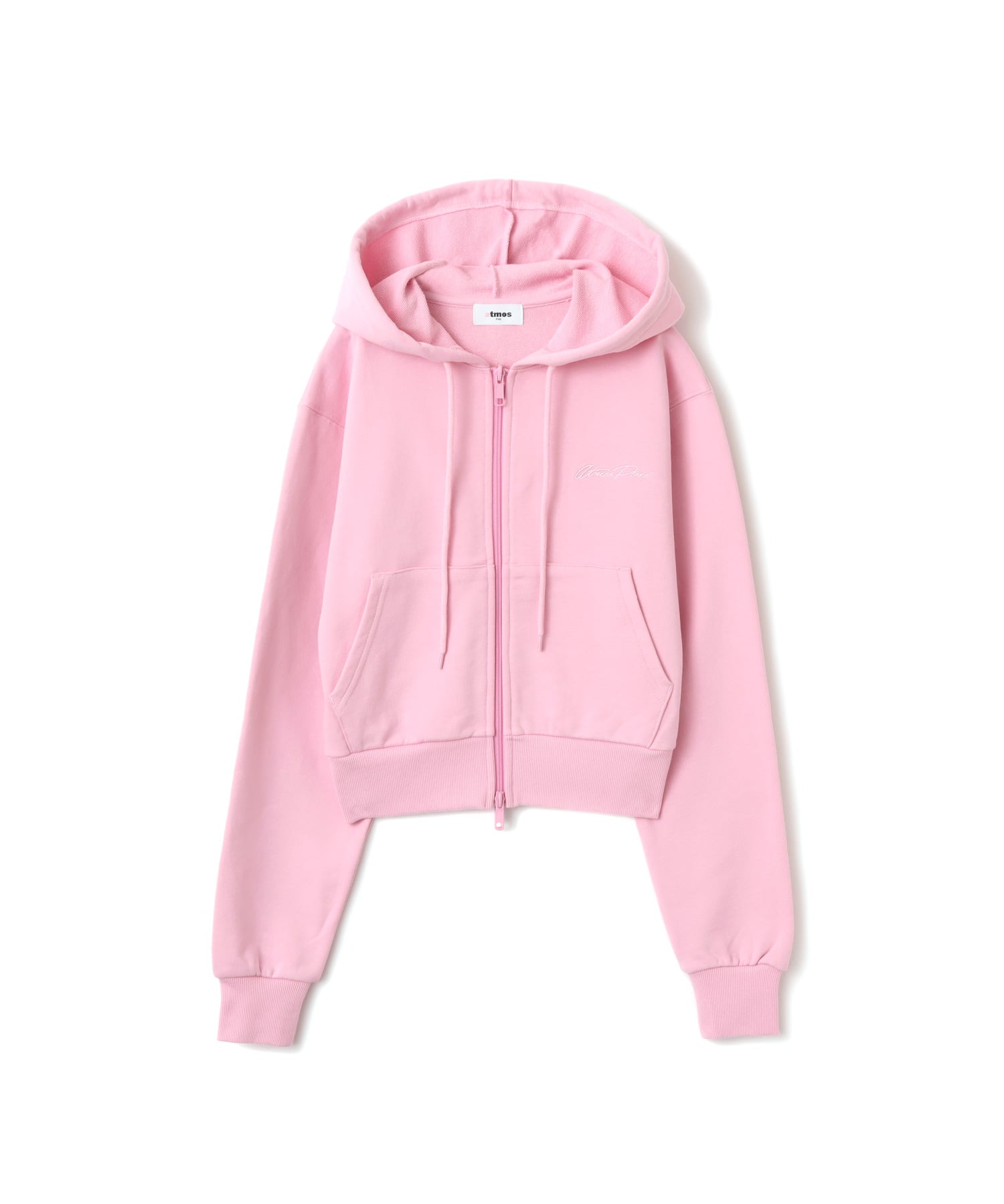 atmos pink Compact Zip Up Hoodie PINKのメイン画像