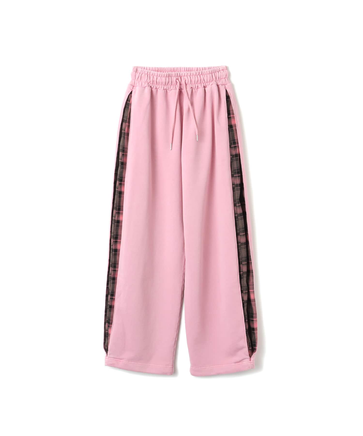 atmos pink Check Docking Sweat Pants PINKのメイン画像