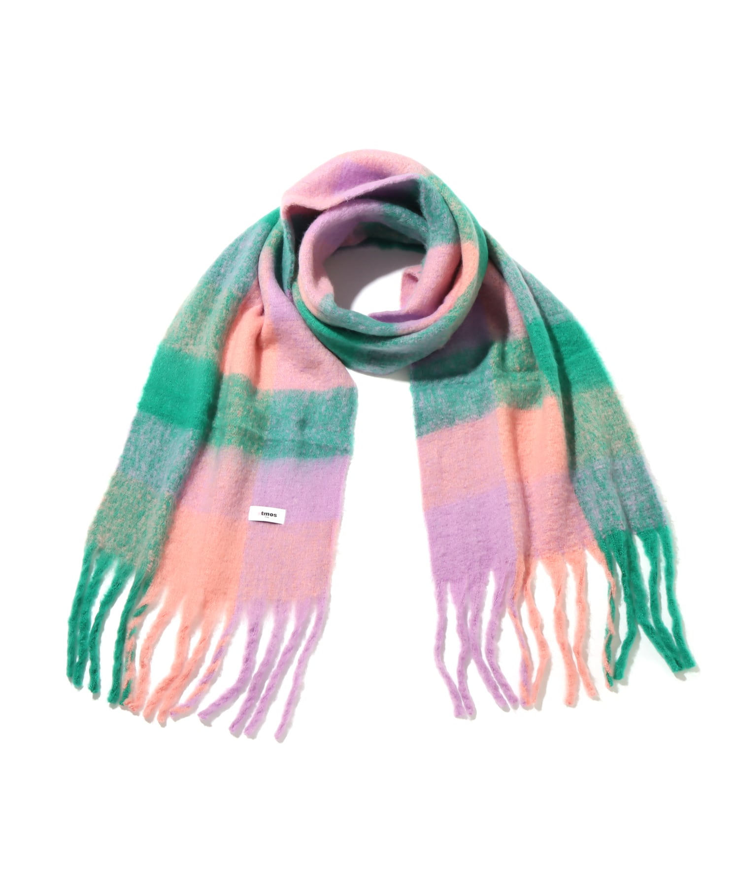 atmos pink Check Scarf PINKのメイン画像