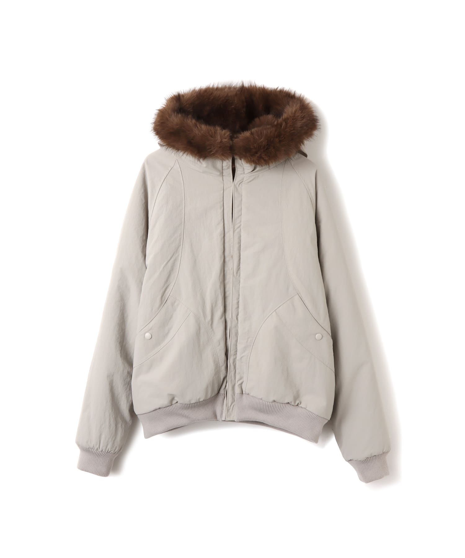 atmos pink Lining Fur Jacket GRAYのメイン画像