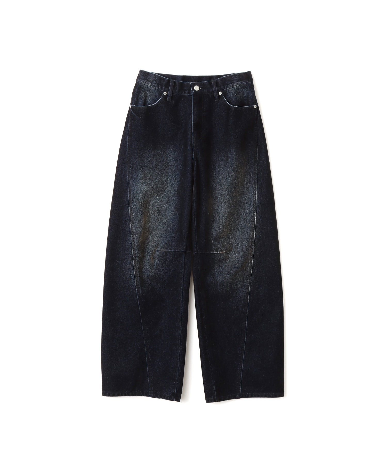 atmos pink Flocky Denim Pants NAVYのメイン画像