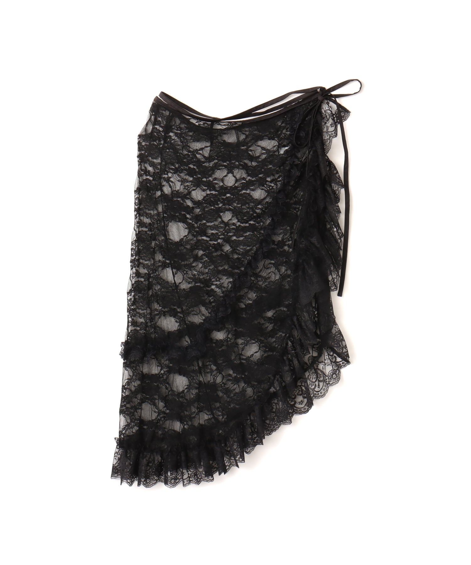 atmos pink Lace Wrap Skirt GRAYのメイン画像