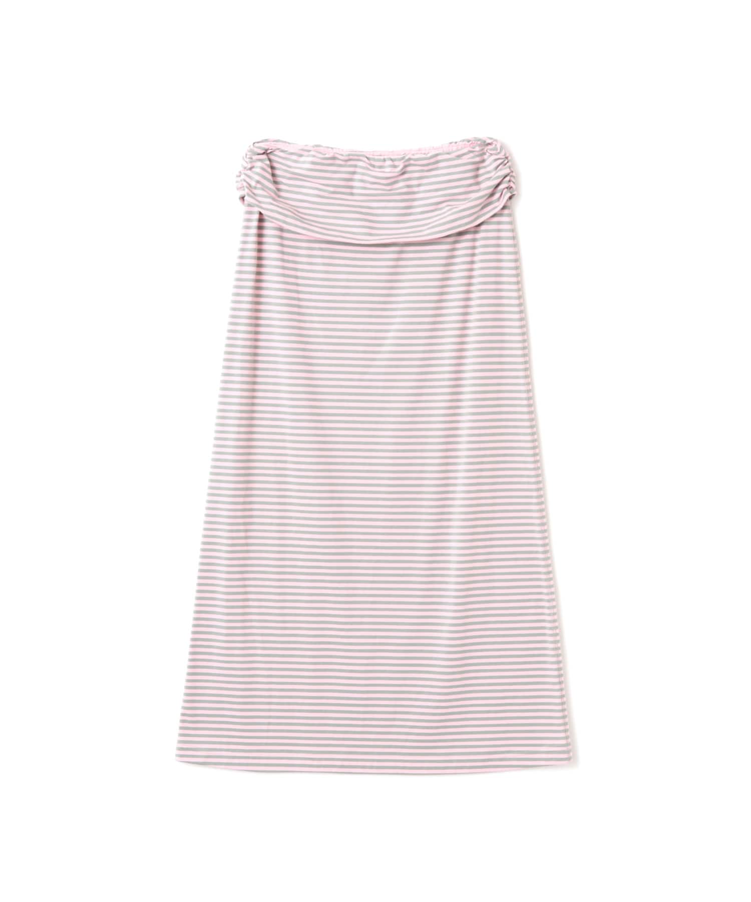 atmos pink Border Long Skirt PINKのメイン画像