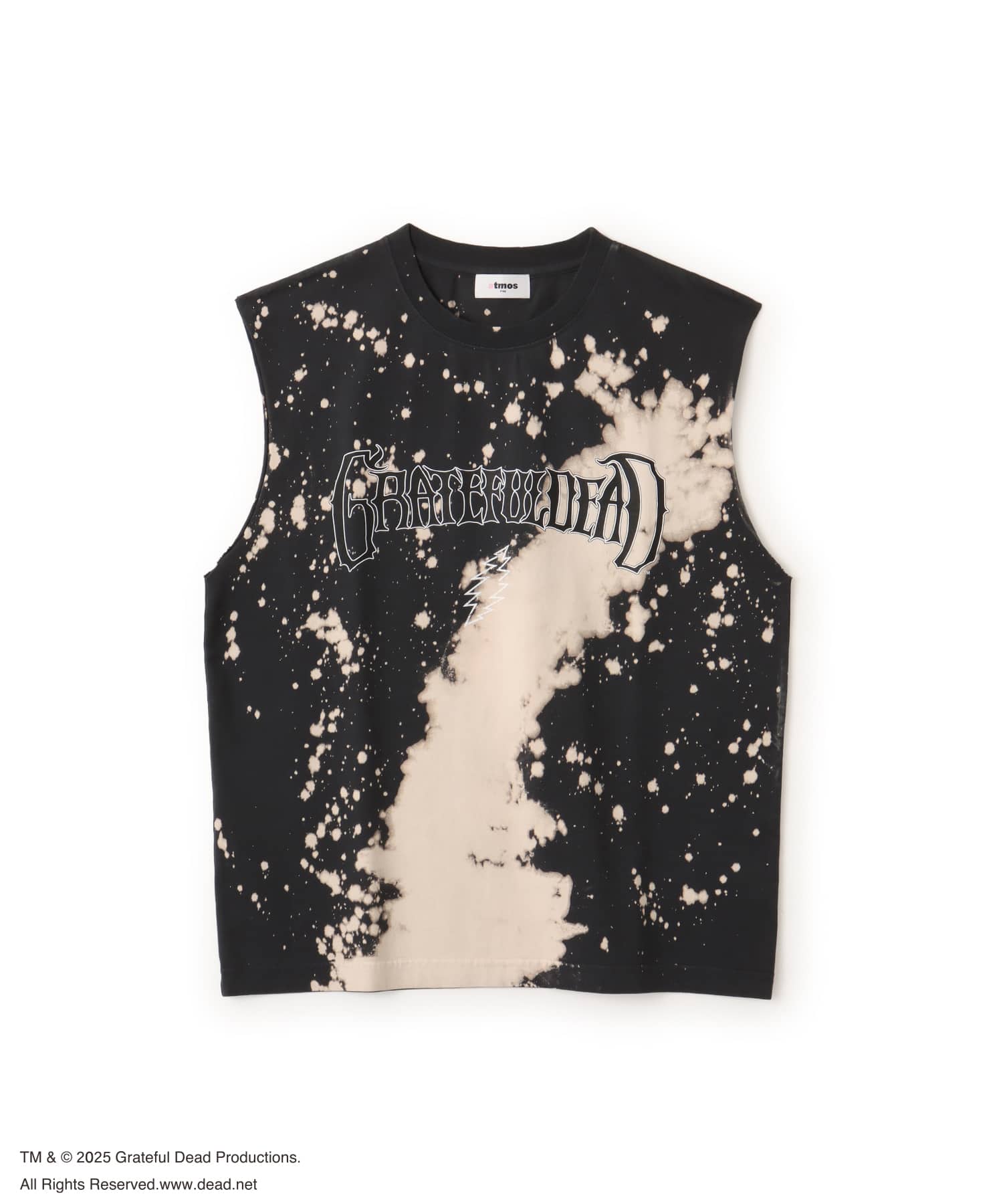 atmos pink Grateful Dead Tank Top CHARCOALのメイン画像