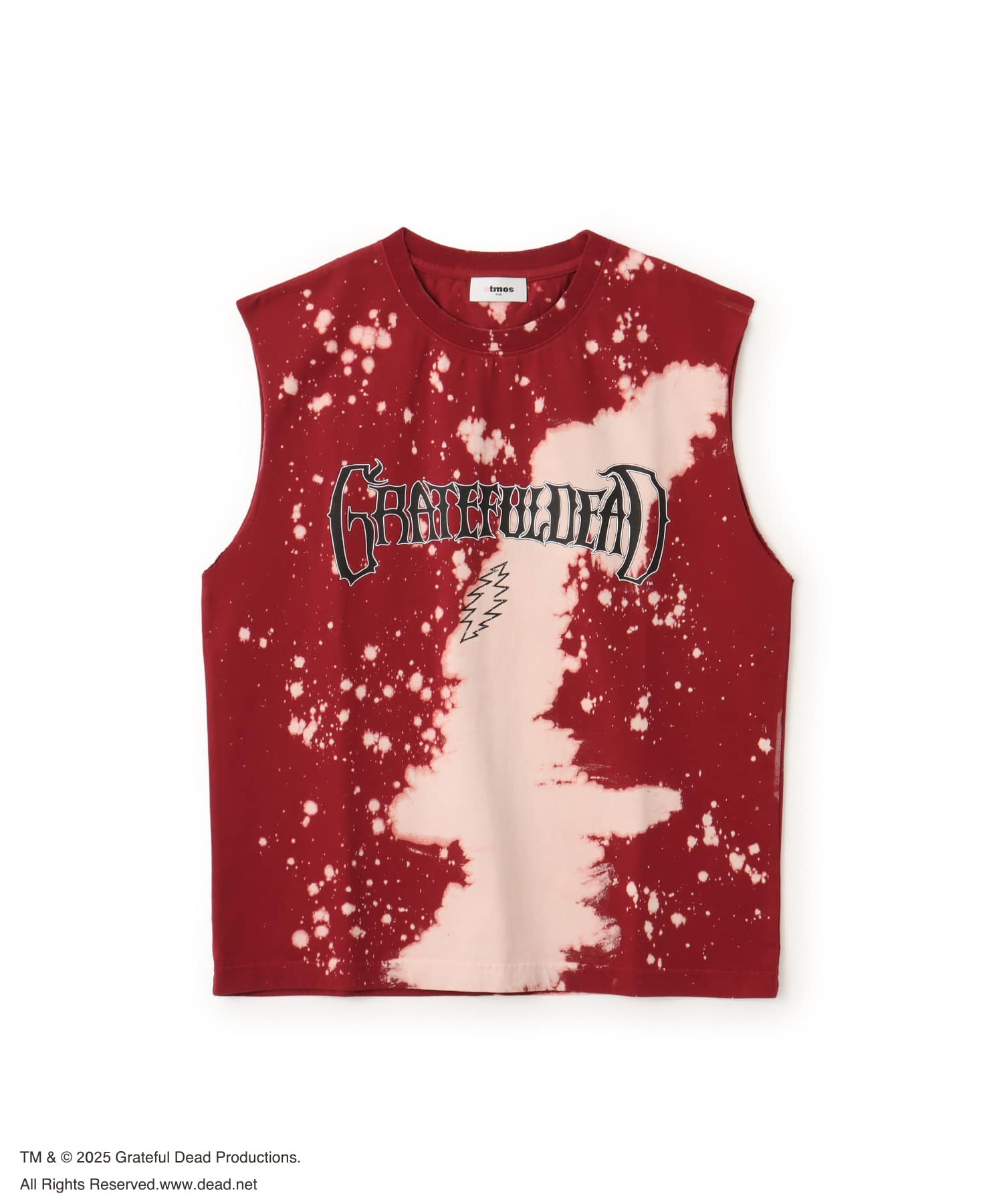 atmos pink Grateful Dead Tank Top REDのメイン画像