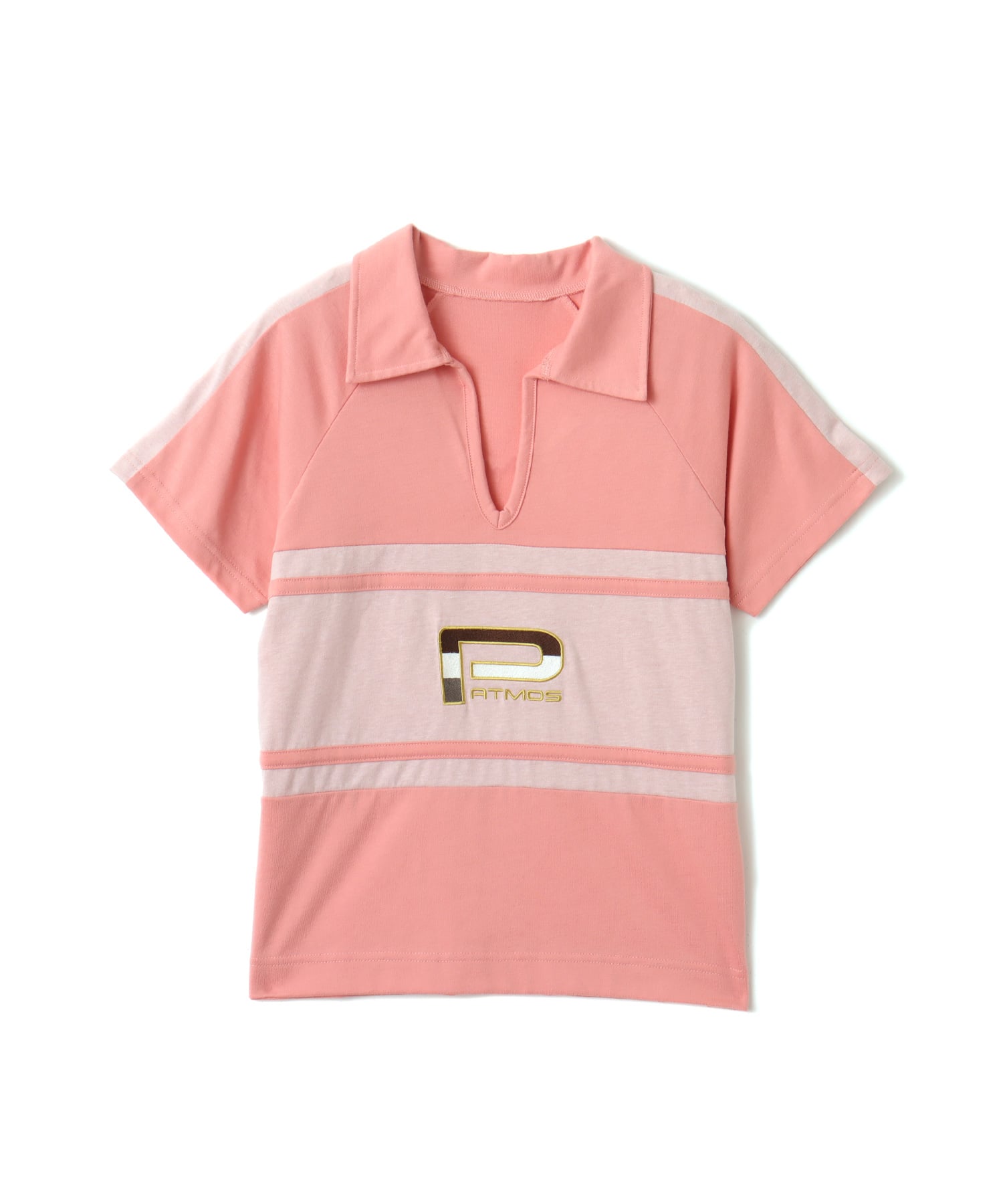 atmos pink Rugger Polo Shirt PINKのメイン画像