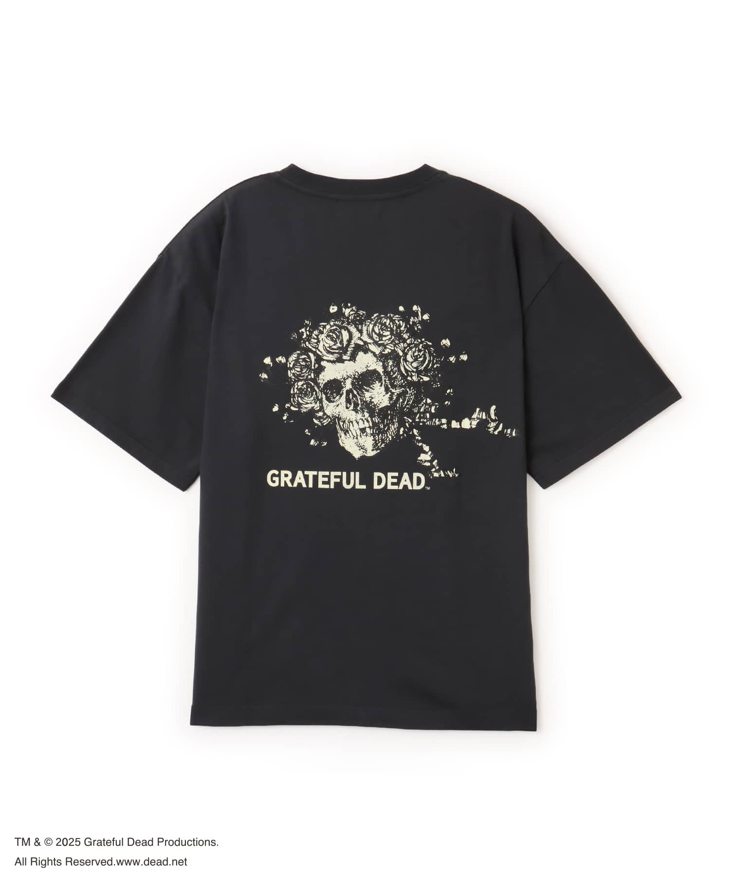 atmos pink Grateful Dead Big T-shirt CHARCOALのメイン画像