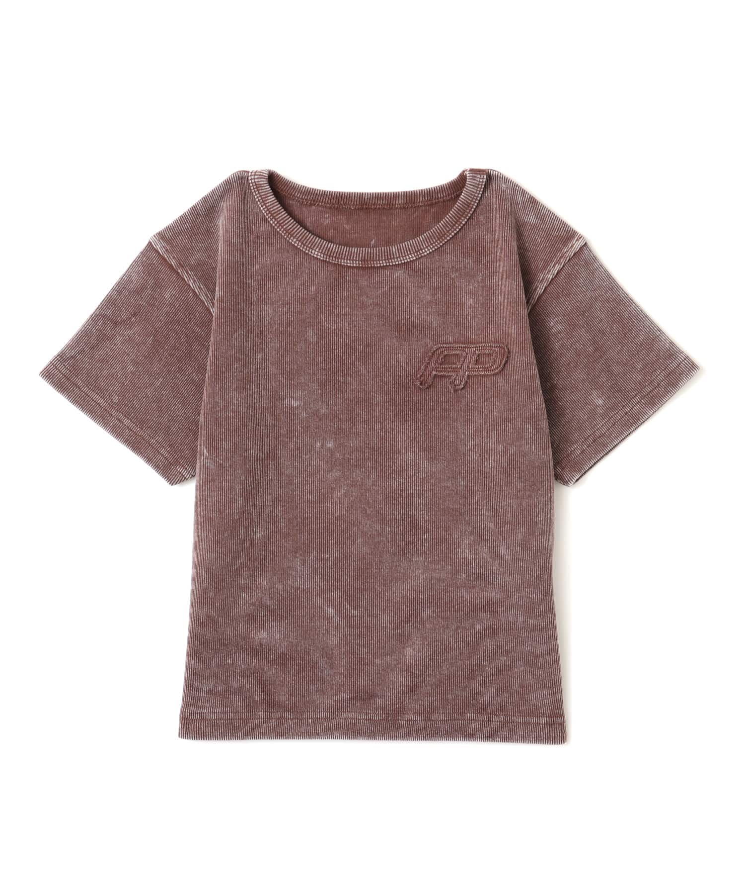 atmos pink Pigment T-shirt BROWNのメイン画像